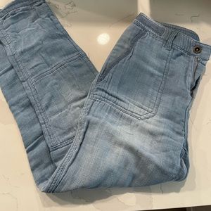 NWOT chambray pants